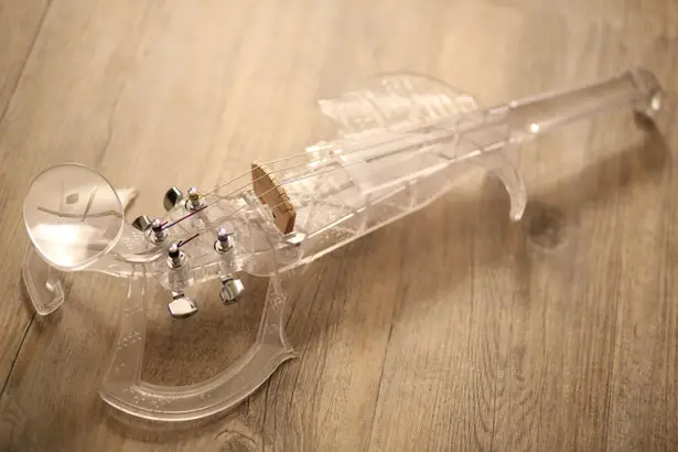 3DVarius - Fully Playable 3D Printed Violin by Laurent Bernadac