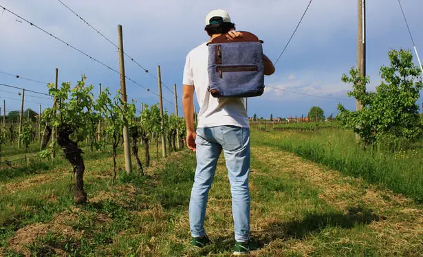 Modern 4-in-1 Leather Backpack by Wolecraft Goods