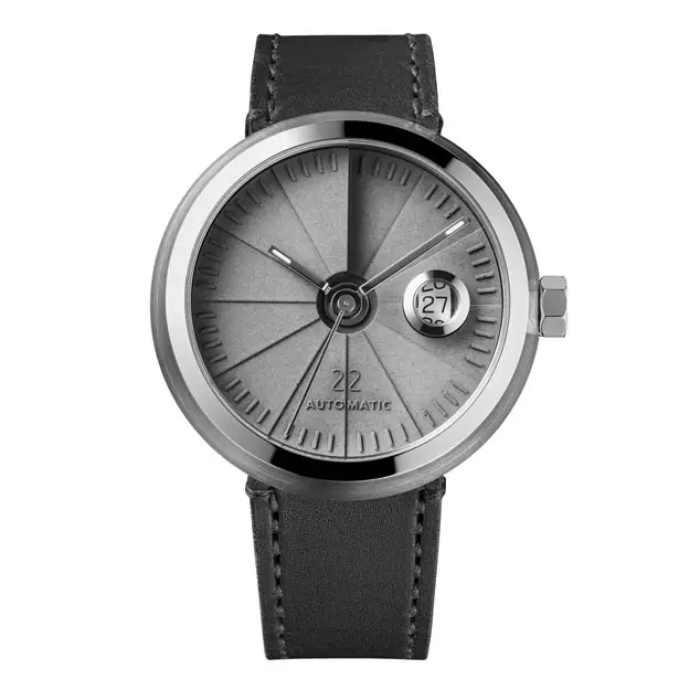 4D Concrete Automatic Watch – Signature Steel