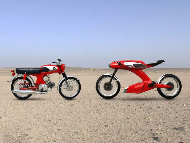 50th Anniversary Honda Super 90 Concept Motorcycle