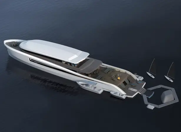 55m X-Easy Yacht by Pastrovich Studio