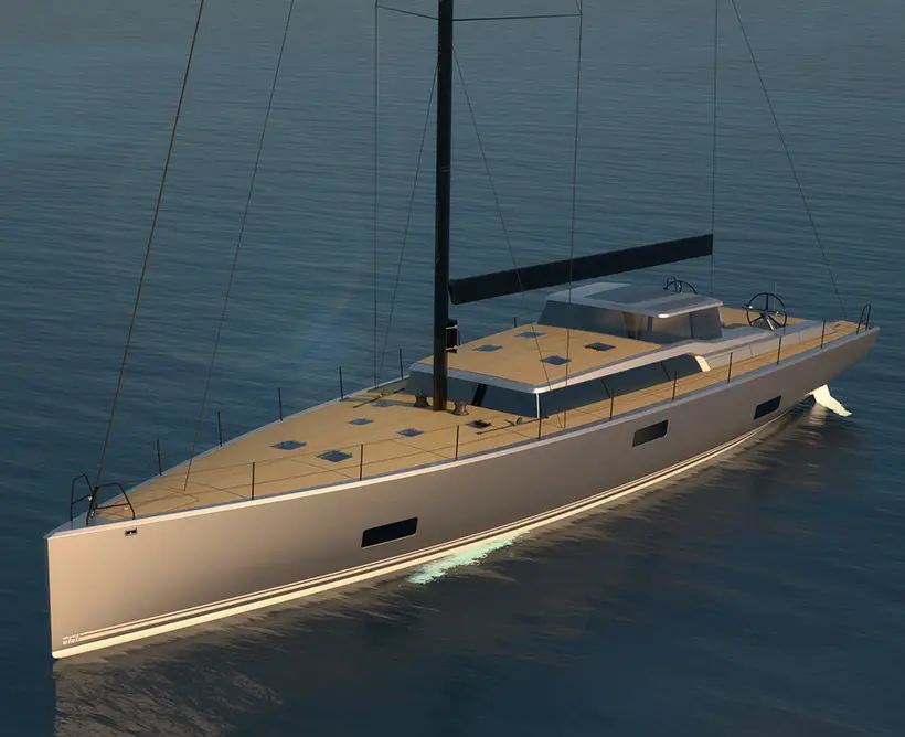 75ft Explorer Sailing Yacht by Harry Miesbauer