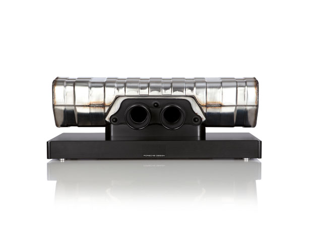 Porsche Design 911 Soundbar Is Made with Original Silencer and Twin Exhaust of Porsche 911 GT3