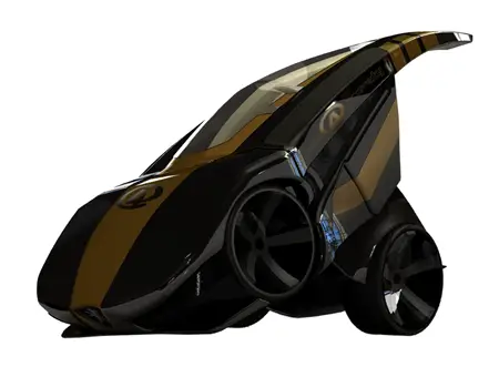 BRB evolution folding car concept