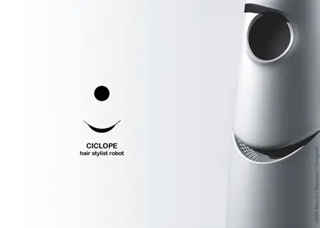 CICLOPE hair stylist robot