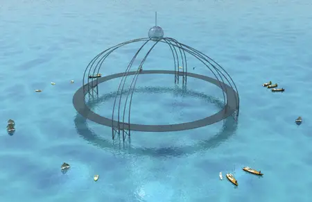 Sub-Biosphere 2 Is The First Self Sustained Underwater Habitat Designed For Long Term Human, Plant, And Animal Co-habitation