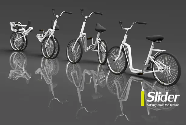 A’ Design Award and Competition - Slider Folding Bike Bicycle by Paul Hao Ting Hsu