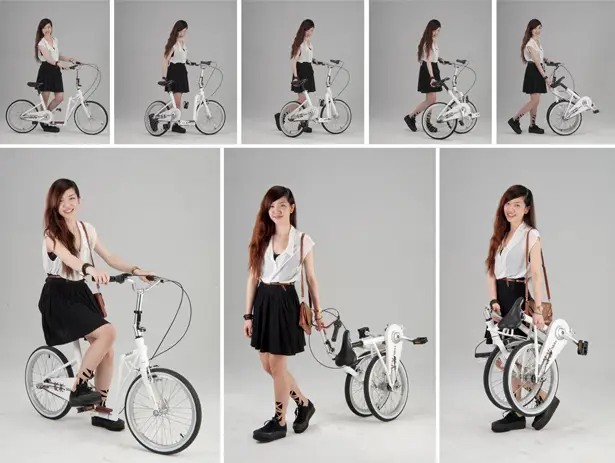 A’ Design Award and Competition - Slider Folding Bike Bicycle by Paul Hao Ting Hsu
