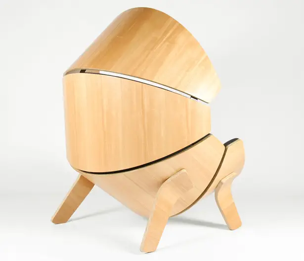A'Design Award and Competition 2015-2016 Winner - Hideaway Chair Children's Chair by Think & Shift