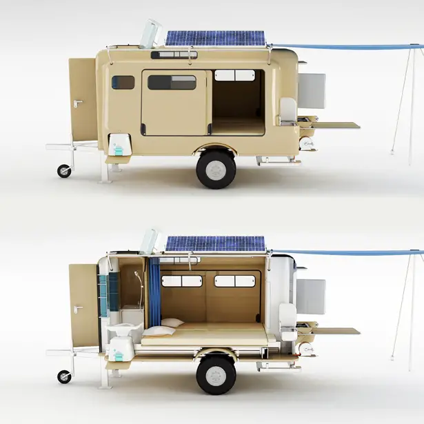 Elovan Camping Trailer by Hakan Gursu of DesignNobis