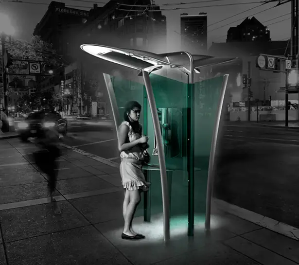 Phone Box Public Phone by Hakan Gursu of DesignNobis