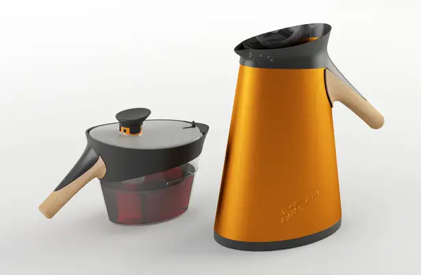 Steam Tea Maker by Hakan Gursu of DesignNobis
