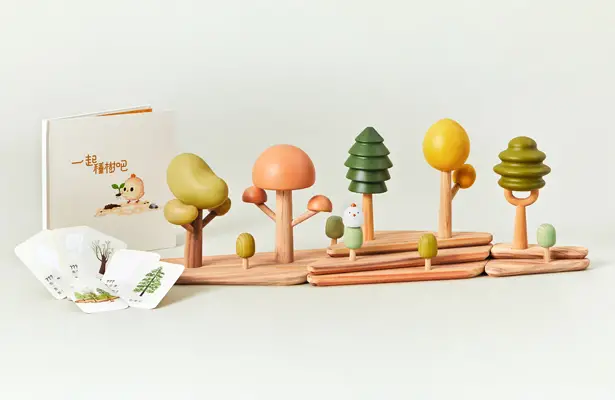 GrowForest Educational Learning Toy by Peishan Cai, Wanling Gao, and Haochun Hu - A' Design Award Design and Competition 2020 Winner