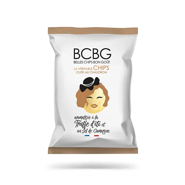 Chips BCBG Food Packaging by Arome Agency