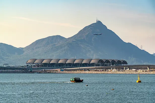 HK Port Passenger Clearance Building Cross Border Crossing Facility by Aedas