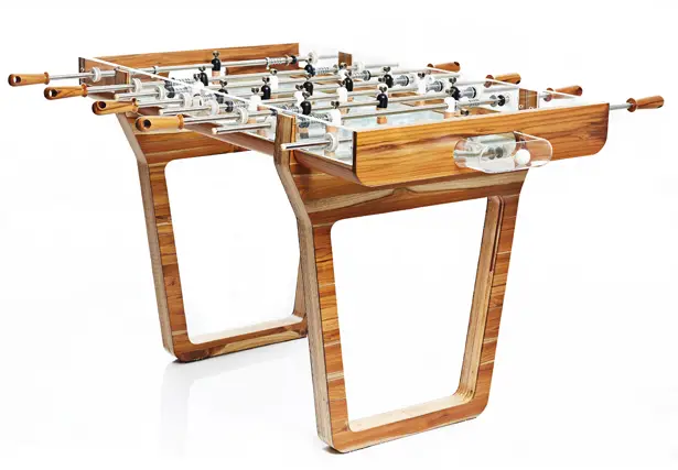 Pulse Foosball table by Mula Preta Design