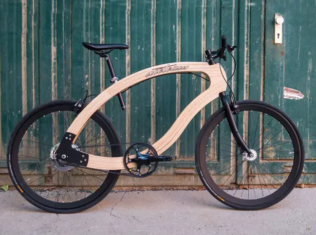 Wooden eBike by Matthias Broda