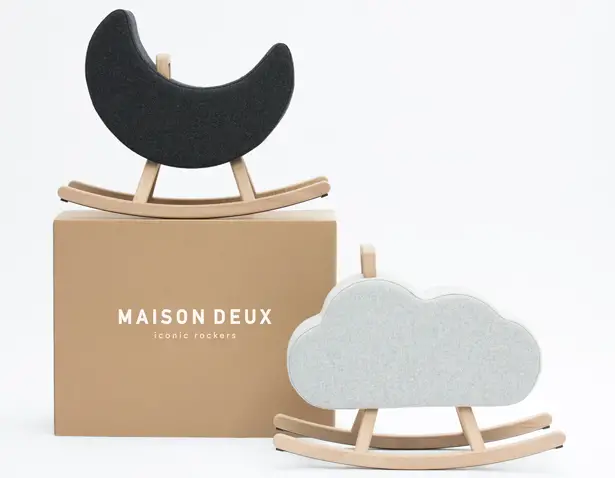 Iconic Cloud Chair Rocking Chair by Pia Weinberg - Maison Deux - A' Design Award and Competition 2017-2018