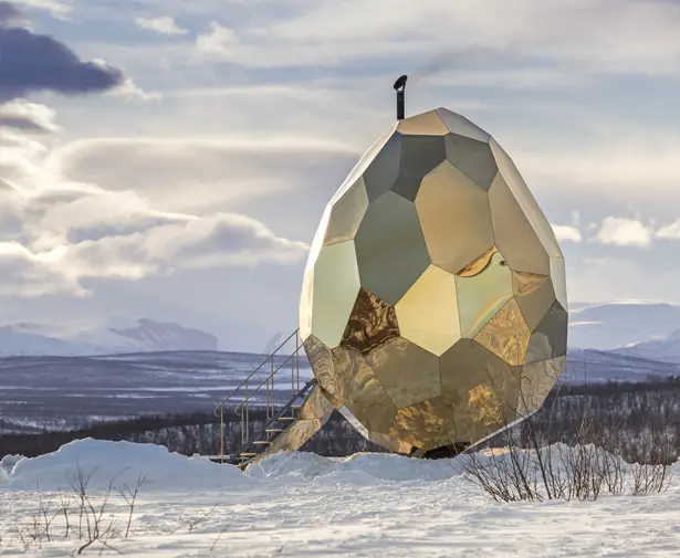 Solar Egg Public Sauna by Futurniture and Bigert & Bergström - A' Design Award and Competition 2017-2018