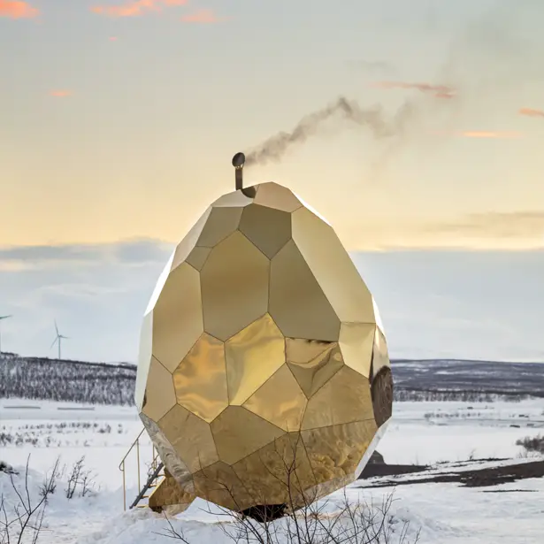 A' Design Award Architecture Category - Solar Egg Sauna by Futurniture and Bigert & Bergström