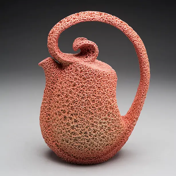 Coral Teapot by Swee Tuan Pang