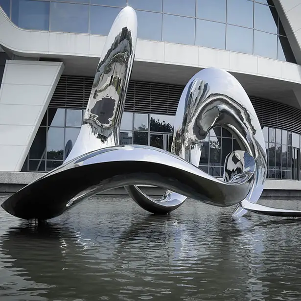 Flow With the Spirit of Water Public Art by Iutian Tsai