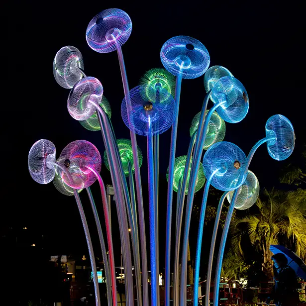 Bubble Forest Public Sculpture by Mirek Struzik