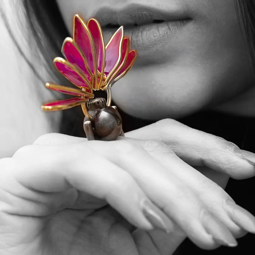A' Design Awards & Competition - Call for Entries - Blooming Beauty Ring by Tanvi Garg