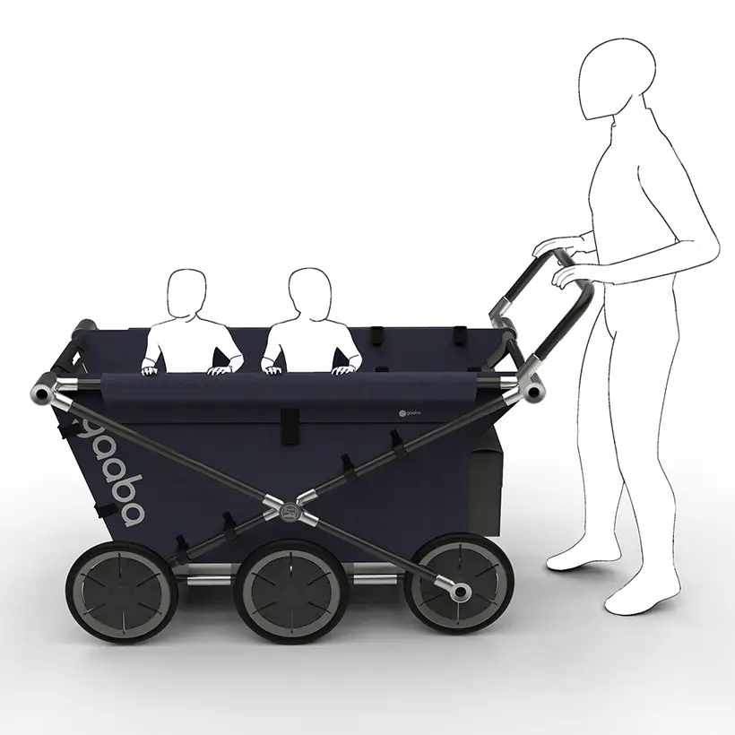 A' Design Awards & Competition - Call for Entries - Gaaba Infant Cart by Anri Sugihara