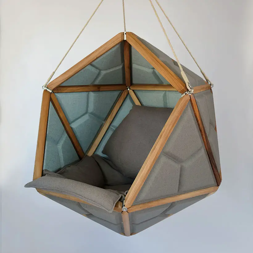 A' Design Award Winners 2021-2022 - Iko Hanging Chair by Ivo Andric