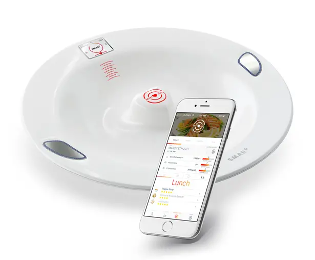 Heart Plate Smart Plate by Nikola Vucicevic - A' Design Awards & Competition - Winners 2016 - 2017