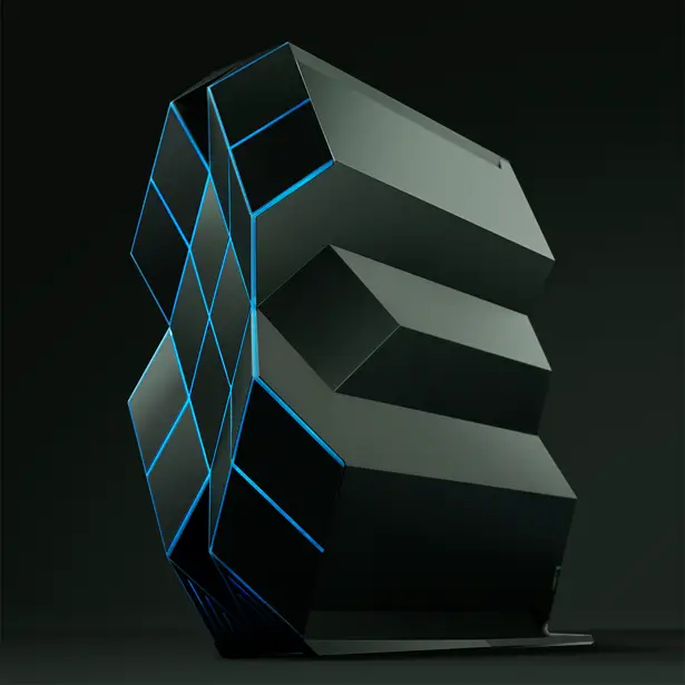 Prism Desktop Gaming Computer by Han Xin - A' Design Awards & Competition - Winners 2016 - 2017