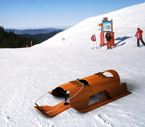 Slegger Snow Sledge by Levent Muslular & Kiraz Sema Turhan - A' Design Awards & Competition - Winners 2016 - 2017