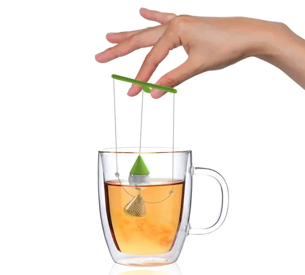 Teanocchio Tea infuser by Soroush Vahidian and Mohammad Afkhami - A' Design Awards & Competition - Winners 2016 - 2017