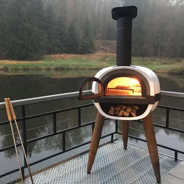 Alfred Outdoor Wood Oven by Benoit Sepulchre - A'Design Award and Competition Winners 2018-2019