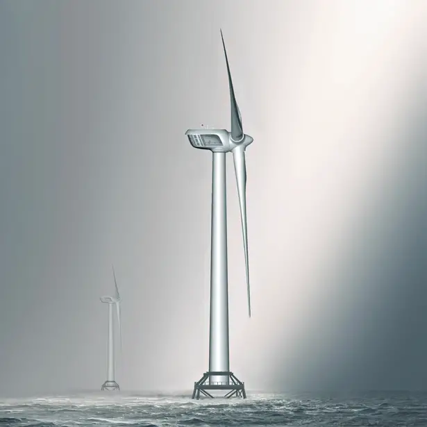 Britannia 10MW Offshore Wind Turbine by Créa Inc Design - A'Design Award and Competition Winners 2018-2019