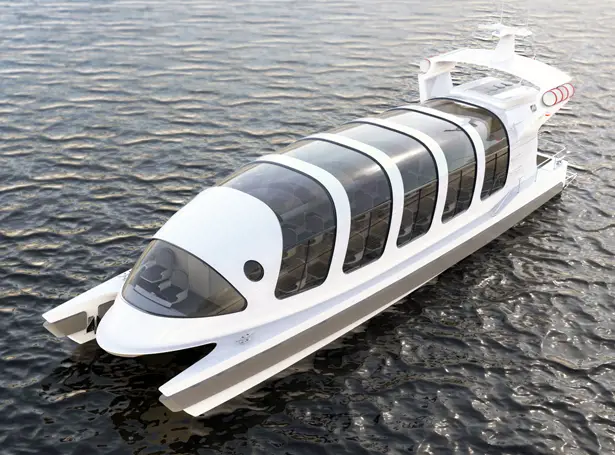 Delphi Sea Taxi by Hakan Gürsu - A' Yacht and Marine Vessels Design Award Winners