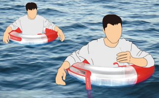 A Life Buoy Concept That Can Distill Seawater to Increase Survivor’s Chance of Being Rescued