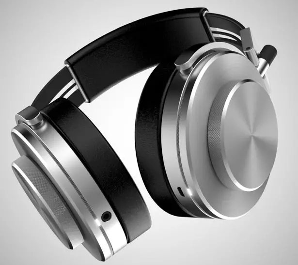 A Pair of Headphones with Retro Elements Reform by Marcus Tsai