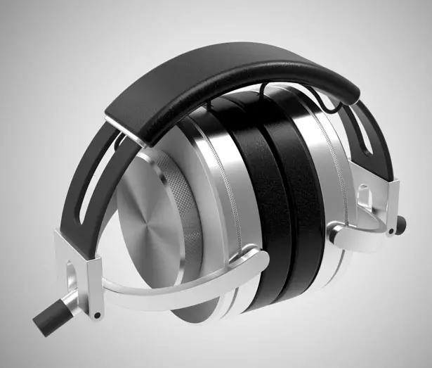 A Pair of Headphones with Retro Elements Reform by Marcus Tsai
