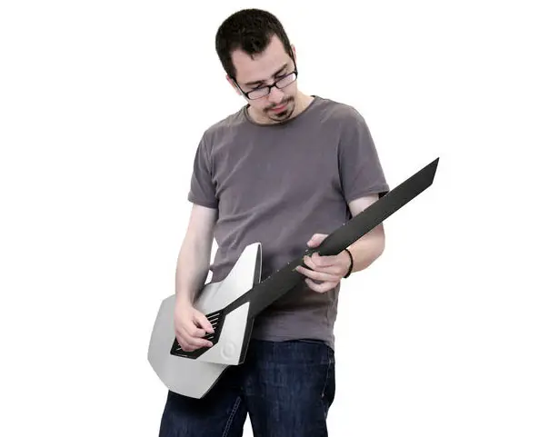 A Touch Sensitive Guitar by Formquadrat