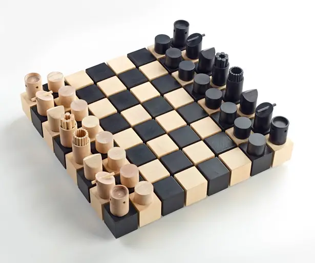 A' Toy, Games, and Hobby Products Design Award Winners - Modern Chess Set by Duval H. Patterson