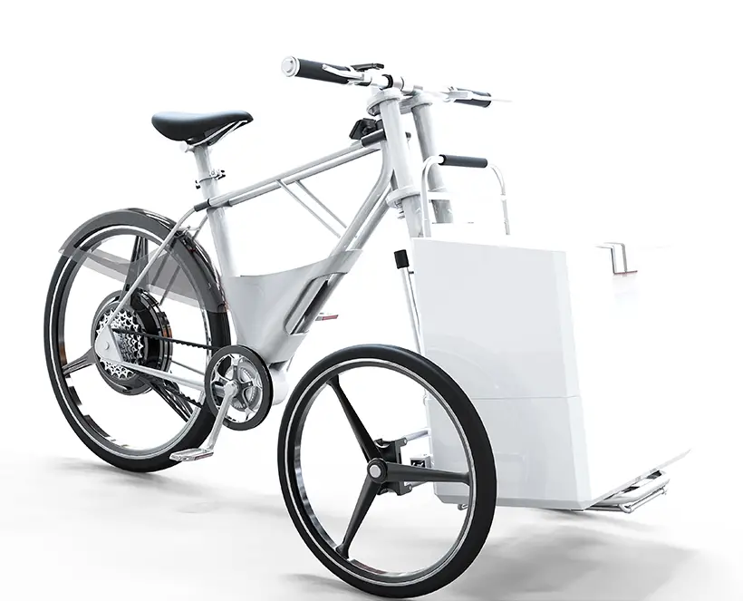 A' Vehicle, Mobility and Transportation Design Competition - Cargob Urban Eco-Bicycle by Peng Zhan