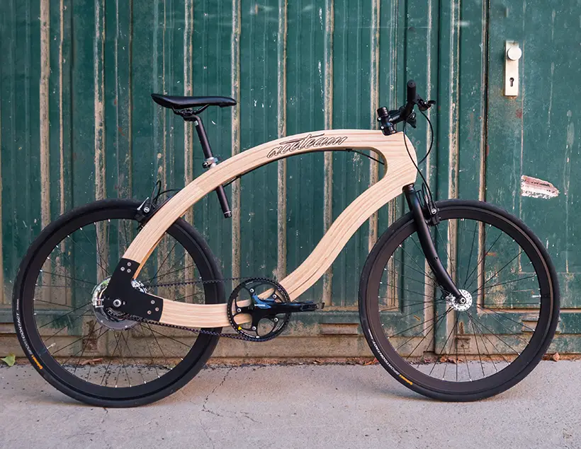 A' Vehicle, Mobility and Transportation Design Competition - Wooden eBike by Matthias Broda