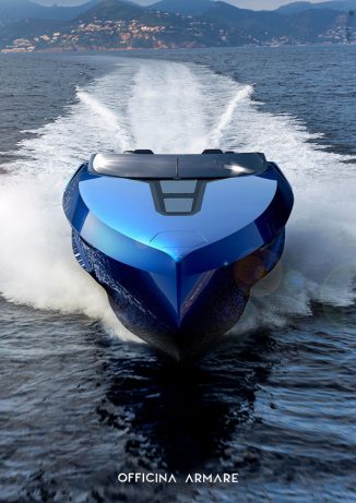 A43 – Lamborghini Inspired Luxury Speedboat Concept for Fast and Smooth Cruising