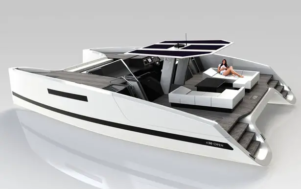 A50 Open Catamaran by Janne Leppanen Design