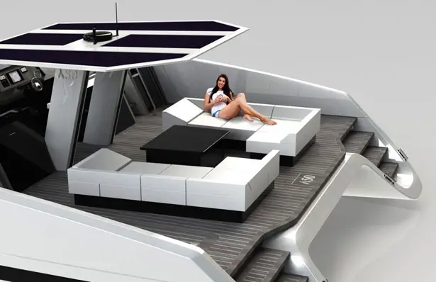A50 Open Catamaran by Janne Leppanen Design