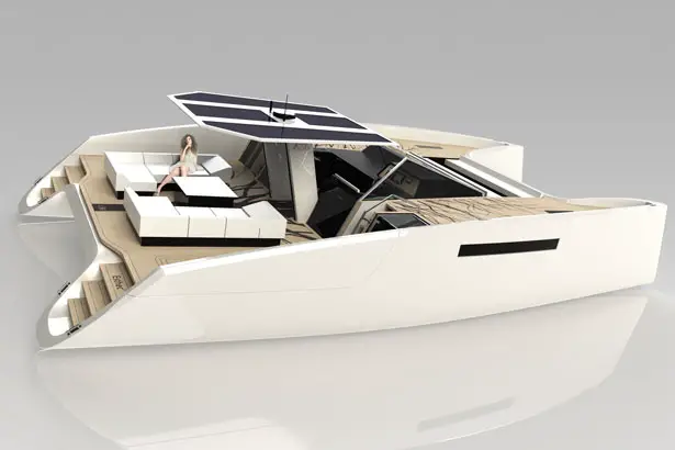 A50 Open Catamaran by Janne Leppanen Design