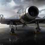 A7 Fighter Jet by Juan Garcia Mansilla