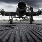 A7 Fighter Jet by Juan Garcia Mansilla